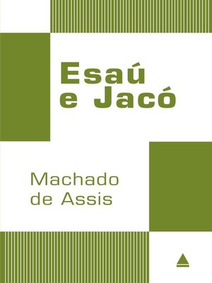 cover image of Esaú e Jacó